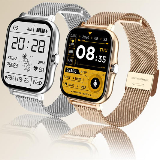 montre intelligente en acier inoxydable H13